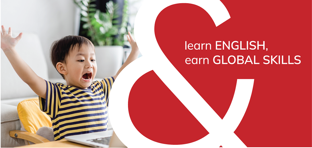 learn English. earn Global Skills.